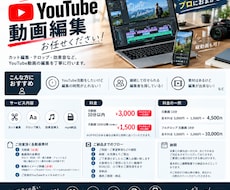 YoutubeやSNSなどの動画編集いたします イメージ1