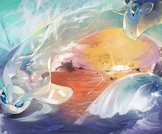TCG用プレイマットのイラストを作成いたします イメージ1