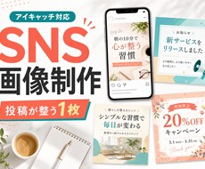 ココナラ最安値｜SNS画像制作します イメージ1