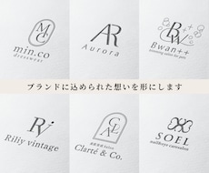 想いの詰まったロゴ制作にこだわっています イメージ1