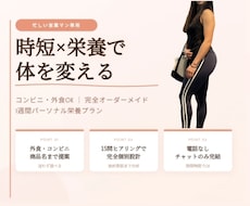 忙しいビジネスマン向け、食事メニュー考えます イメージ1