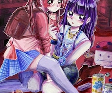 現役美大生があなただけの1枚絵を作成します イメージ1