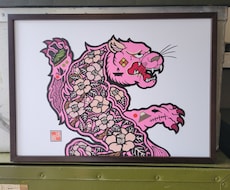 A3②【切り絵】アニマルアート作ります イメージ1
