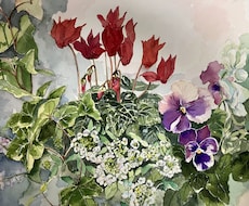 ペット・お花・大切な人を油彩や水彩で描きます イメージ1