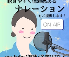 ブランドイメージを底上げする「声」をお届けします イメージ1