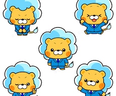 愛されかわいい動物キャラクターお作りします イメージ1