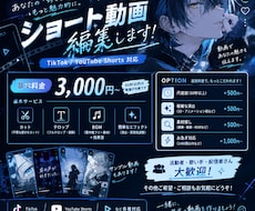 活動者さん向け！ショート動画編集します イメージ1