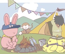 ポップなイラスト描きます 挿絵やポスターイラストが必要な方へ！