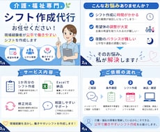 現場経験者がシフト作成します イメージ1