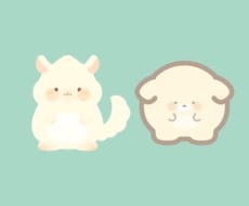 ゆるっともっちりな動物イラスト描きます イメージ1