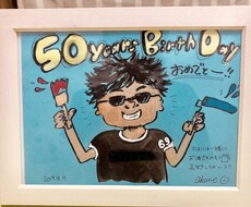デジタルorアナログの似顔絵描きます イメージ1