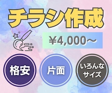 Canvaでチラシ(片面)デザインいたします Canvaを使えばご自身で修正も可能です✨格安で作成！