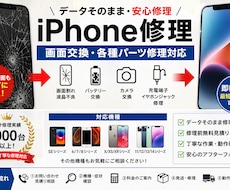 iPhone修理｜画面割れ・液晶故障直します イメージ1
