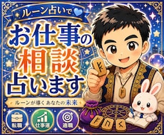 ルーン占いでお仕事の相談占います イメージ1