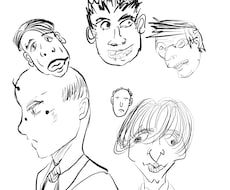 シンプルなおじさんのイラストを描きます イメージ1