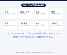 建設業の事務で自動化できる所を通話なしで診断します イメージ1