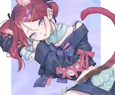 ご希望のイラスト！魅力あるイラストお描きします アイコンや動画用1枚絵、vデザイン、挿絵など！