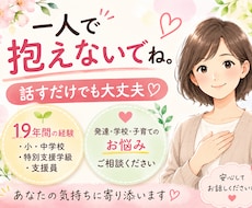 発達や学校のお悩みを19年の経験で一緒に整理します イメージ1