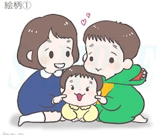 デフォルメタッチの可愛い似顔絵を描きます イメージ1