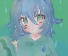 やわふわな厚塗りでアイコン描きます イメージ1