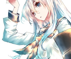 キャラデザ承り■ます ふんわりした透明感のある絵柄がウリです。お気軽に！