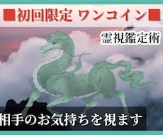 初回限定ワンコイン∞霊視鑑定術∞相手の気持ち視ます 私の事どう思ってるの？24時間以内に霊視・透視でお答えします
