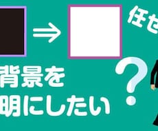 写真・画像の背景加工　やります イメージ1