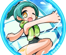 フレーム付アイコンイラスト制作します イラストとフレームであなただけのアイコンを！