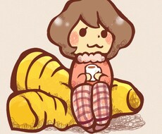 商用利用【可】イラスト描きます 目を惹くゆるかわイラストで注目度UP！
