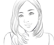 原型を生かした美しい似顔絵制作します イメージ1