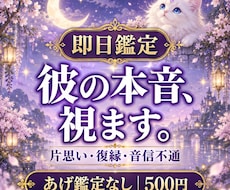 即日鑑定｜彼の本音を霊視で視ます イメージ1