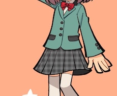 デフォルメキャラ全身イラスト描きます ポップなデフォルメキャラのイラストを描きます。