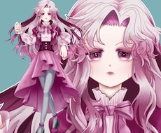ピンクの少女の立ち絵売ります イメージ1
