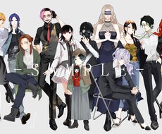 ゲーム・TRPG・IRIAMなど立ち絵描きます イメージ1