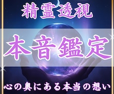 精霊透視✴︎あの人の本当の想いを読み解きます 心の奥にある本当の想いを、そのままお伝えします。