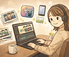 スマホ動画OK｜卒園・卒団ムービー作成します イメージ1