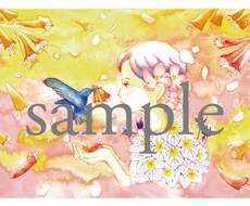 ストーリー性のあるイラストを描きます 水彩画で優しいタッチのイラストを描きます