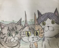 主に猫を描きます。それ以外でも全然問題なく描けます イメージ1