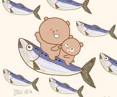 ゆるーいくまのイラスト描きます あなたの生活にも ゆるくま いかがですか(๑･㉨･๑)？