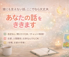 あなたのお話をチャットで聞きます イメージ1