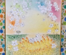 離れて暮らす大切な人に⭐︎オーダーでお描きします イメージ1