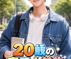 ２０歳の男子大学生が話を聞きます イメージ1