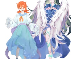 お手軽立ち絵イラスト描きます イメージ1