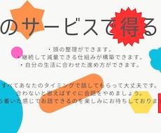 あなたに合ったダイエット方法一緒に考えます イメージ1