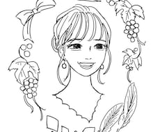 おしゃれな似顔絵、イラストを描きますます イメージ1
