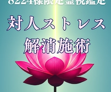 8224様専用　対人ストレス専門浄化波動調整します 本来の自分らしさを取り戻し。優しすぎる心を守る1日施術