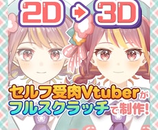 Vtuber様向け3Dモデル制作します イメージ1