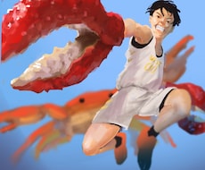 かっこいい系から萌絵、いろいろ対応できます 気軽に相談して一緒に作品を作る事ができます