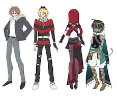 キャラクターデザインを制作いたします イメージ1