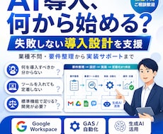 業種不問！貴社にマッチしたAI導入を支援します イメージ1